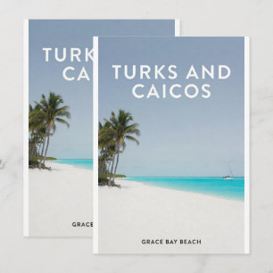 Invitation Turks Caicos Grace Bay Rêve