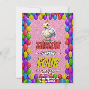 Invitation Turquie Anniversaire personnalisé Enfants Invitati