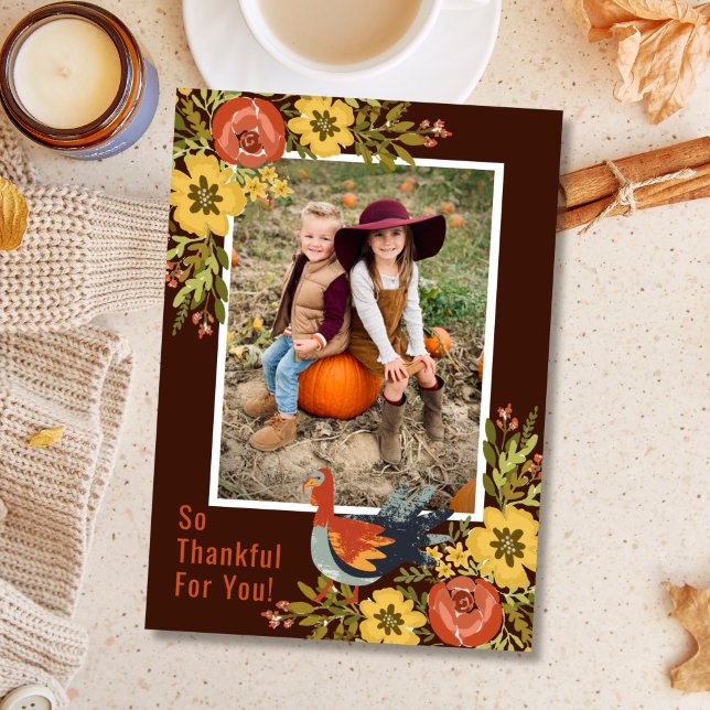 Invitation Turquie dans le jardin Thanksgiving (Créateur téléchargé)