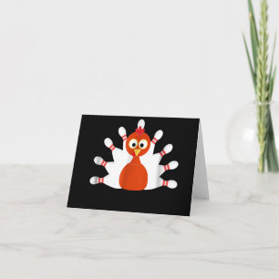 Invitation turquie sportive et bowling - action de grâces