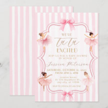 Tutu Baby-Shower de Ballerine Enthousiaste