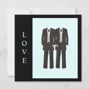 Invitation Tuxedos LOVE