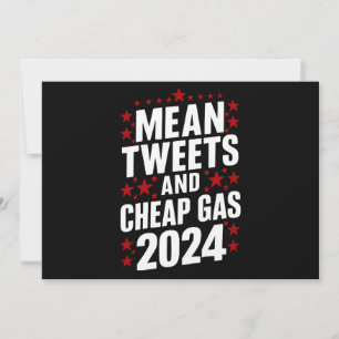 Invitation Tweets Moyens Et Gaz Bon Marché Donald Trump 2024