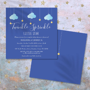 Invitation Twinkle Sprinkle Little Star Couples Baby Sprinkle