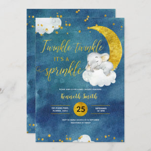 Invitation Twinkle Star Baby Sprinkle