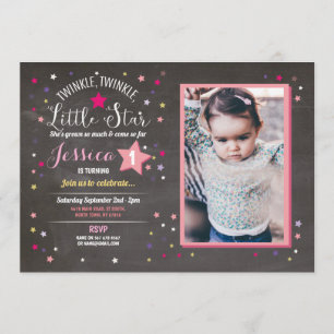 Invitation Twinkle Twinkle Little Star