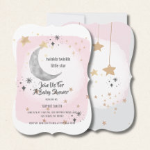 Twinkle Twinkle Little Star Aquarelle Rose