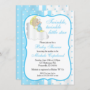 Invitation Twinkle, Twinkle Little Star - Baby Boy