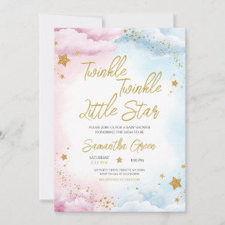 Invitation Twinkle Twinkle Little Star Genre Reveal