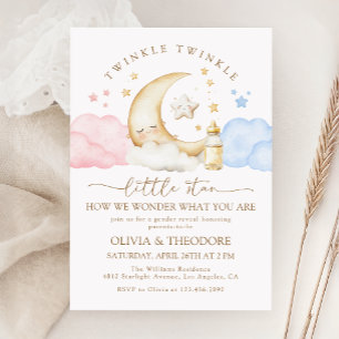Invitation Twinkle Twinkle Little Star Genre Reveal Party