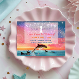 Invitation Twinkle Twinkle Little Star Magique Sea Anniversai