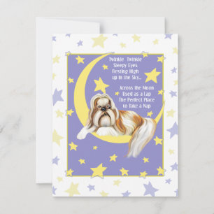 Invitation Twinkle Twinkle Shih Tzu