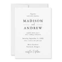 Typographie moderne élégante