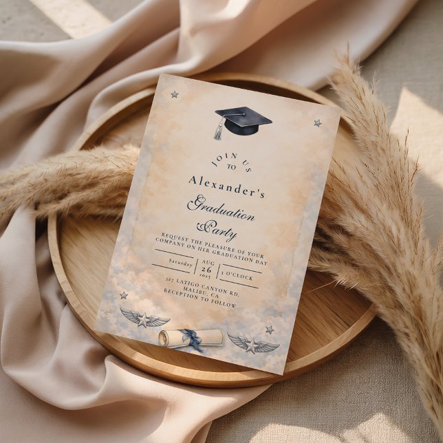 Invitation U.S. Air Force Graduation Party (Créateur téléchargé)