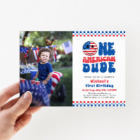Un Américain 4 juillet Photo Premier Anniversaire