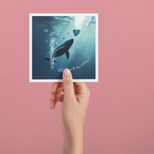 Invitation Un Amour de la Taille d'une Baleine Sérénade en Ea