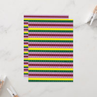 un arrière - plan rayé multicolore avec points