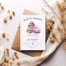 Un Baby shower Automne Un Peu Citrouille