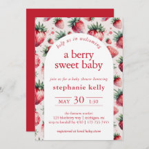 Un Baby shower Berry Sweet