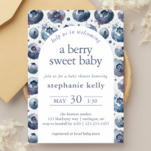Un Baby shower Berry Sweet