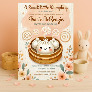 Invitation Un Baby shower Doux