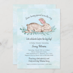 Invitation Un baby shower spécial de livres pour garçon