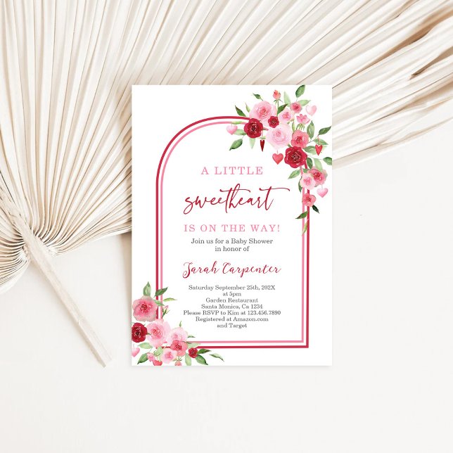 Invitation Un Baby shower Un Peu Chéri (Créateur téléchargé)