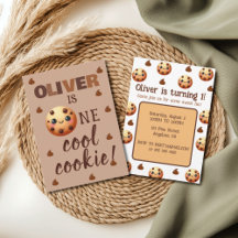 Un biscuit Cool 1er anniversaire