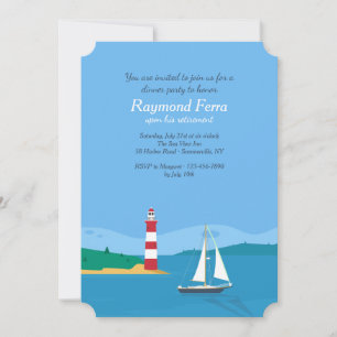 Invitation Un bon jour pour l'invitation à la voile