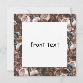 Invitation Un Cent Penny Spread Arrière - plan