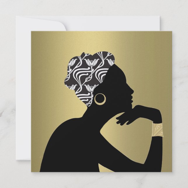 Invitation Un événement royalement élégant - SRF (Devant)