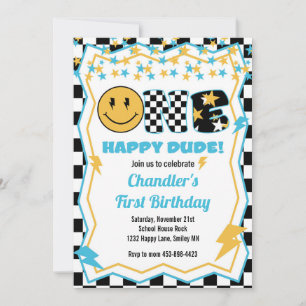 Invitation Un heureux Dude-Rock Star