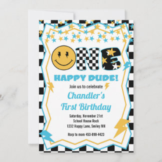 Invitation Un heureux Dude-Rock Star