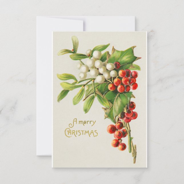 Invitation Un joyeux Noël (Devant)