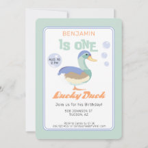 Un Lucky Duck & Bubbles Premier Anniversaire Paste