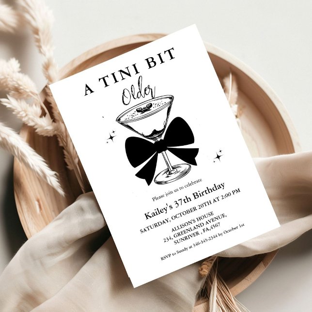 Invitation Un Martini Un Peu Plus Ancien (Créateur téléchargé)