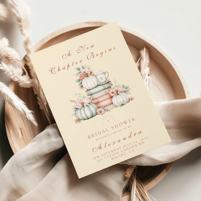 Invitation Un nouveau chapitre commence les livres bleus de l (Créateur téléchargé)