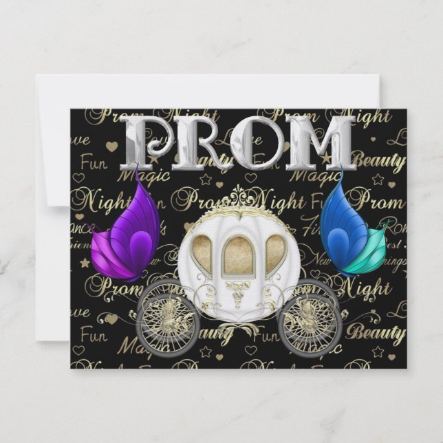 Invitation Un parti Royal PROM - SRF (Devant)