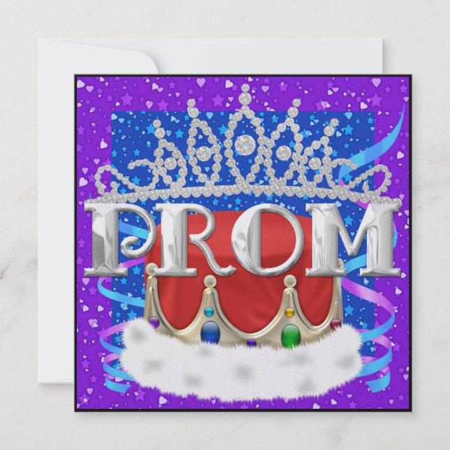 Invitation Un parti Royal PROM - SRF (Devant)