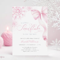 Un Petit Baby shower De Bouche Rose De Feu De Neig