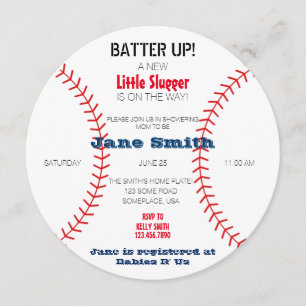 Invitation Un petit baby shower de cogneur