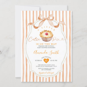 Invitation Un Petit Baby shower De Pie Cutie