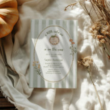 Un Petit Baby shower Vert Pie Cutie