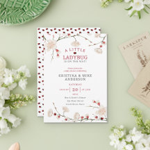 Un Petit Bébé Ladybug fille Douche