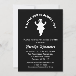 Invitation Un Petit Bois Est Presque À Cause Du Baby shower D