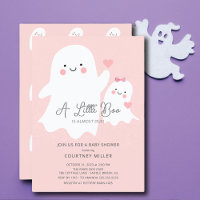 Un Petit Boo Est Presque À Baby shower
