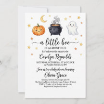 "Un petit Boo est presque arrivé" Baby Shower Hall