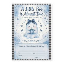 Un petit Boo est presque dû Fête de bébé Ghost Ble