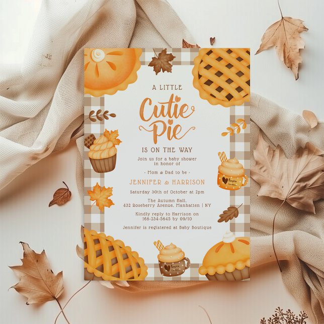 Invitation Un Petit Bout De Chou Arrive | Fête Prénatale (Créateur téléchargé)