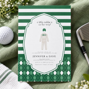 Invitation Un petit caddie vert est en route
